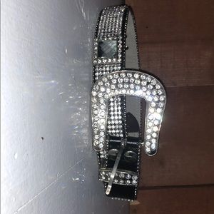 Rhinestone belt